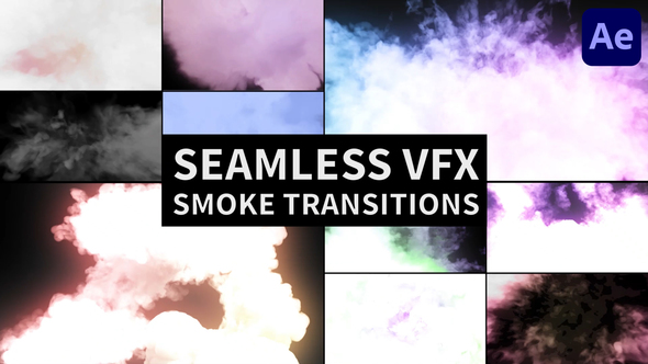 Seamless VFX Smoke Transitions for After Effects