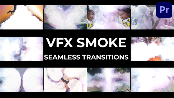 VFX Smoke Seamless Transition for Premiere Pro