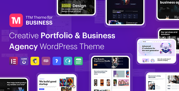 TTM - Business Agency WordPress Theme