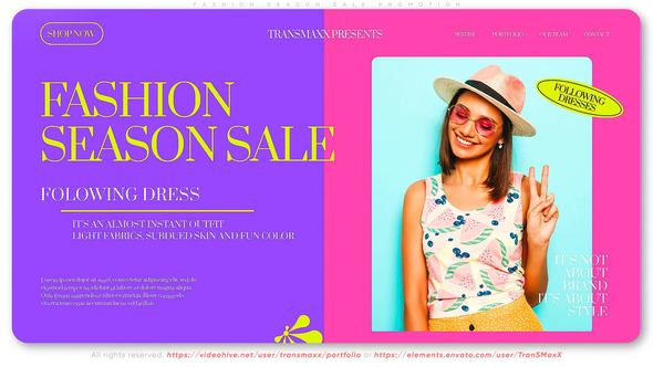 Fashion Season Sale Promotion