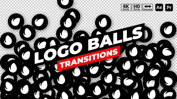 Logo Balls Transitions Elements template preview