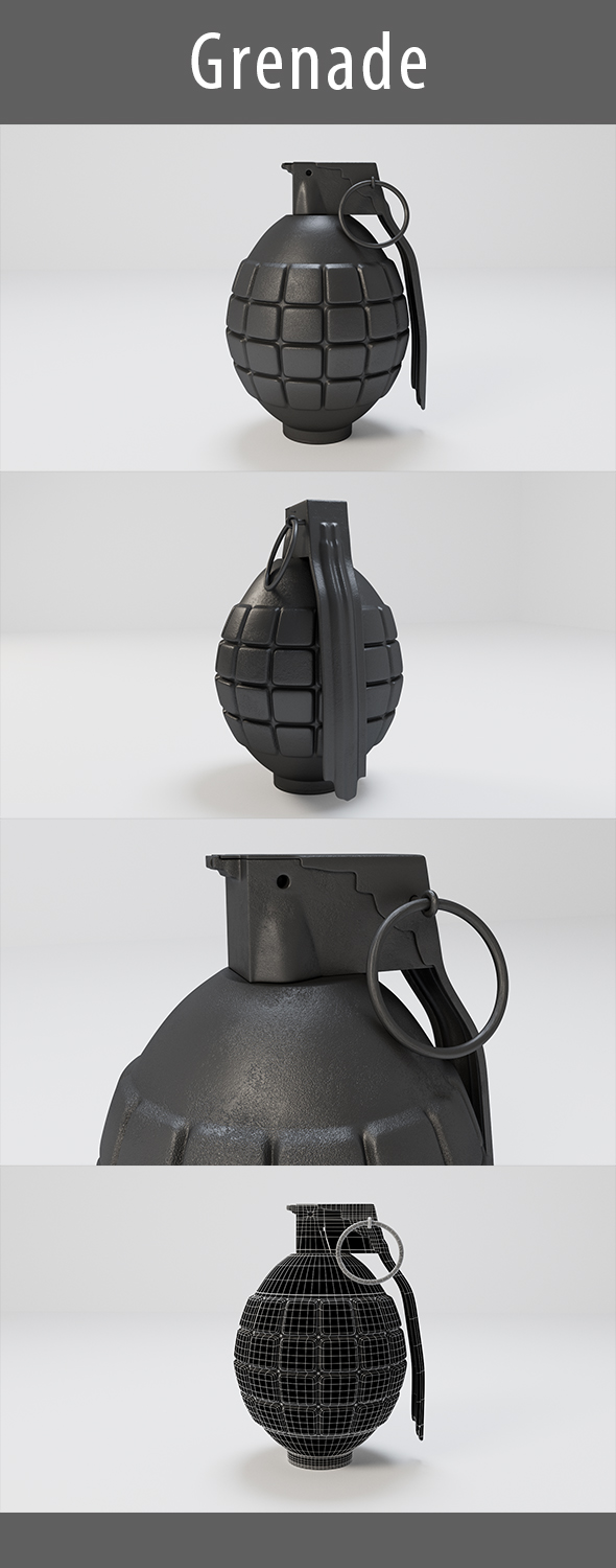 Grenade 3d Model