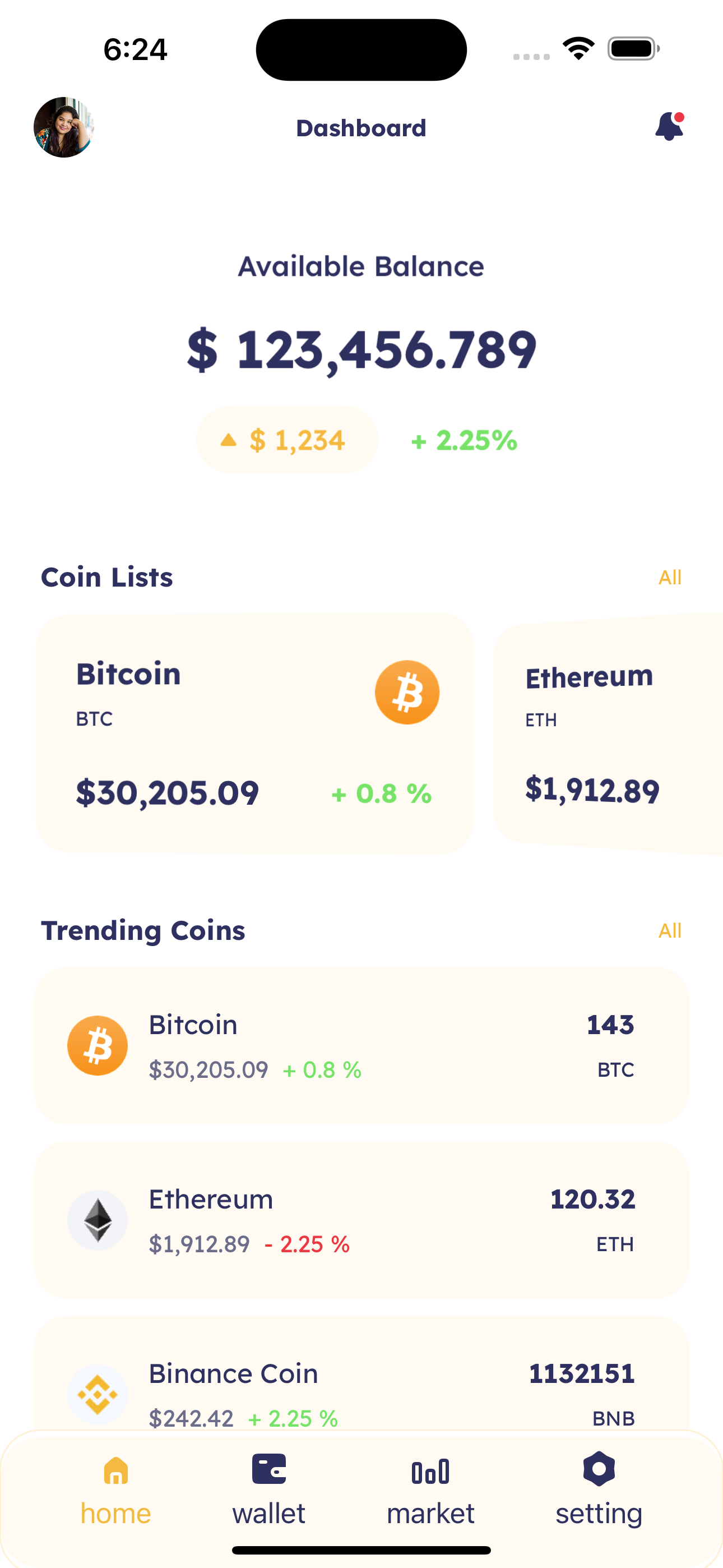 Crypto iOS App Template by virtual-gravity | CodeCanyon