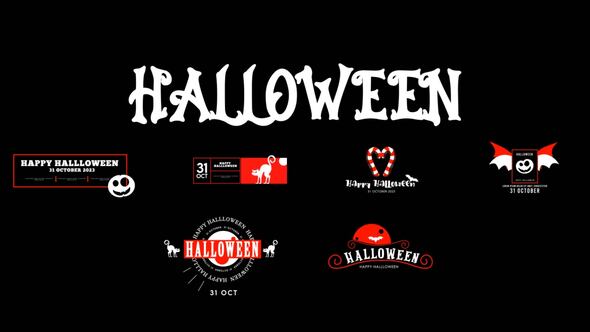 Halloween Titles Ver 2 Premiere Pro template preview