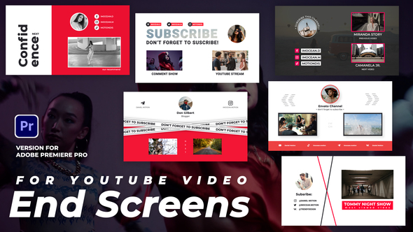 End Screens for Youtube Video