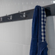 Towel hanging in white shower room - PhotoDune Item for Sale
