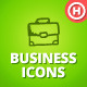 110 Hand-drawn Business and Office Icons