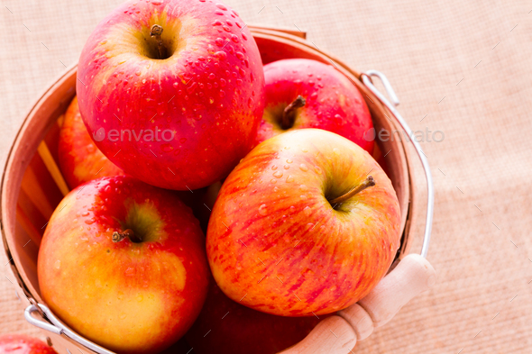 Red apples Stock Photo by arina-habich