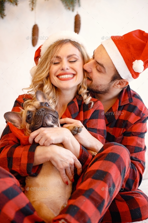 Couple and dog discount pajamas