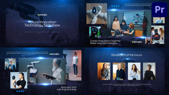 Future Innovative Technology Slideshow for Premiere Pro