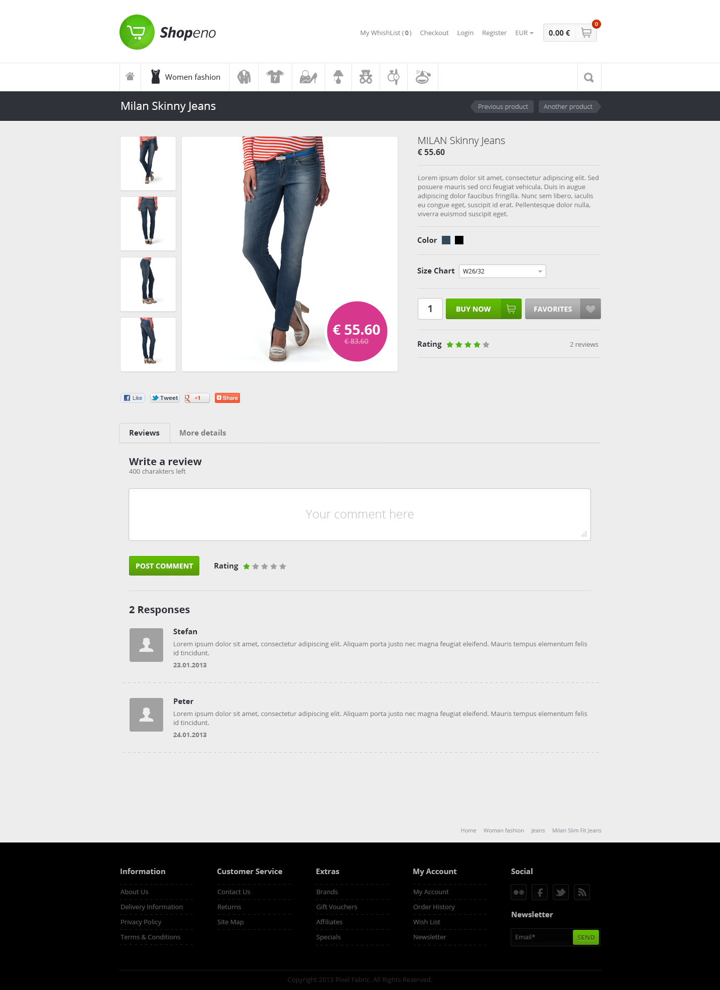 Shopeno - Modern Ecommerce PSD Template by pixel-fabric | ThemeForest