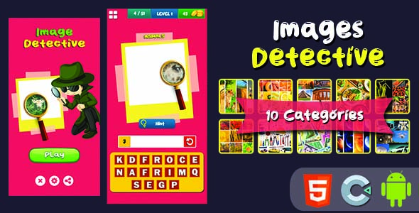 Images Detective (Construct 3 | HTML5)
