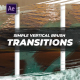 Simple Vertical Brush Transitions After Effects - VideoHive Item for Sale