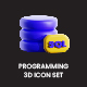 Programming 3D Icon, Graphics | GraphicRiver