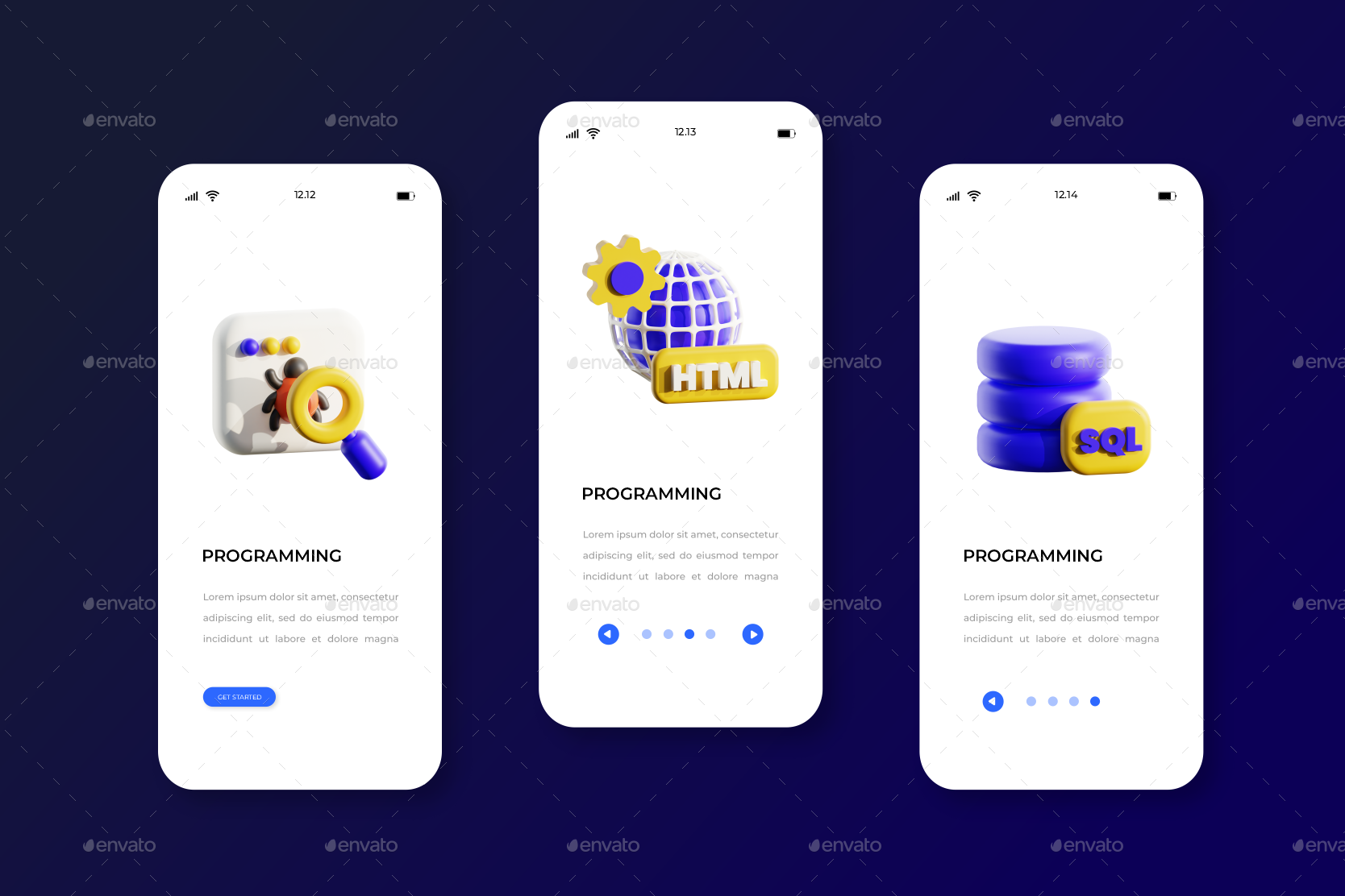 Programming 3D Icon, Graphics | GraphicRiver