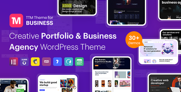 TTM - Business Agency WordPress Theme