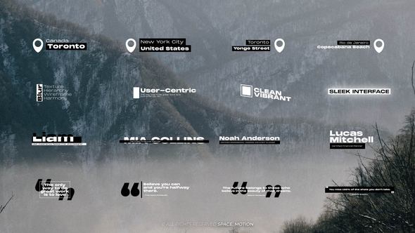 Titles Pack _AE Titles template preview