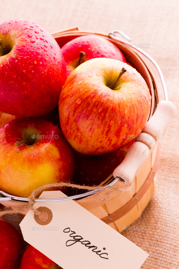 Red apples Stock Photo by arina-habich