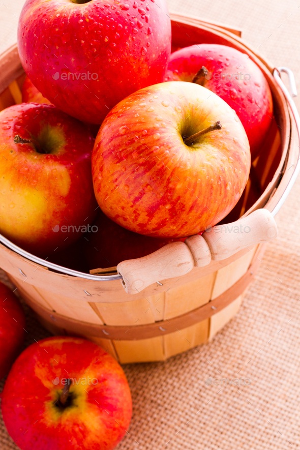 Red apples Stock Photo by arina-habich
