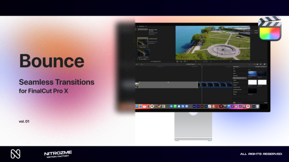 Bounce Transitions Vol. 01 for Final Cut Pro X