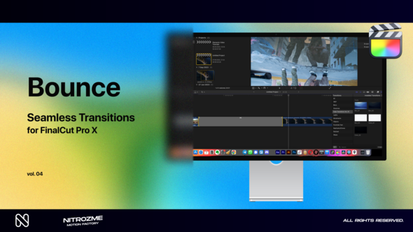Bounce Transitions Vol. 04 for Final Cut Pro X