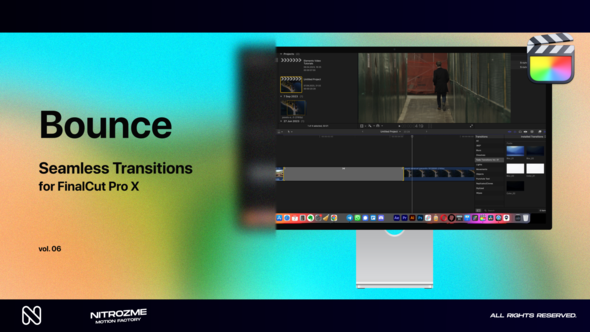 Bounce Transitions Vol. 06 for Final Cut Pro X