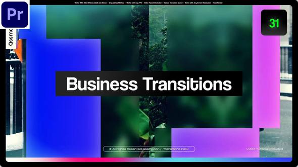 Business Transitions For Premiere Pro