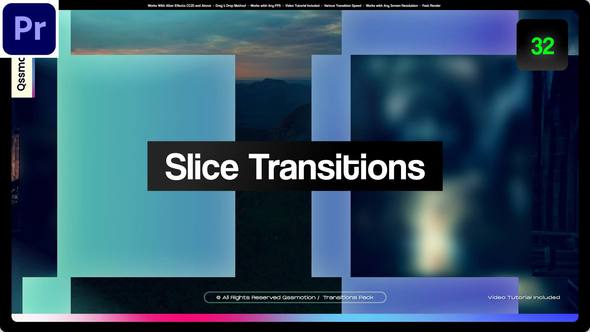 Slice Transitions For Premiere Pro
