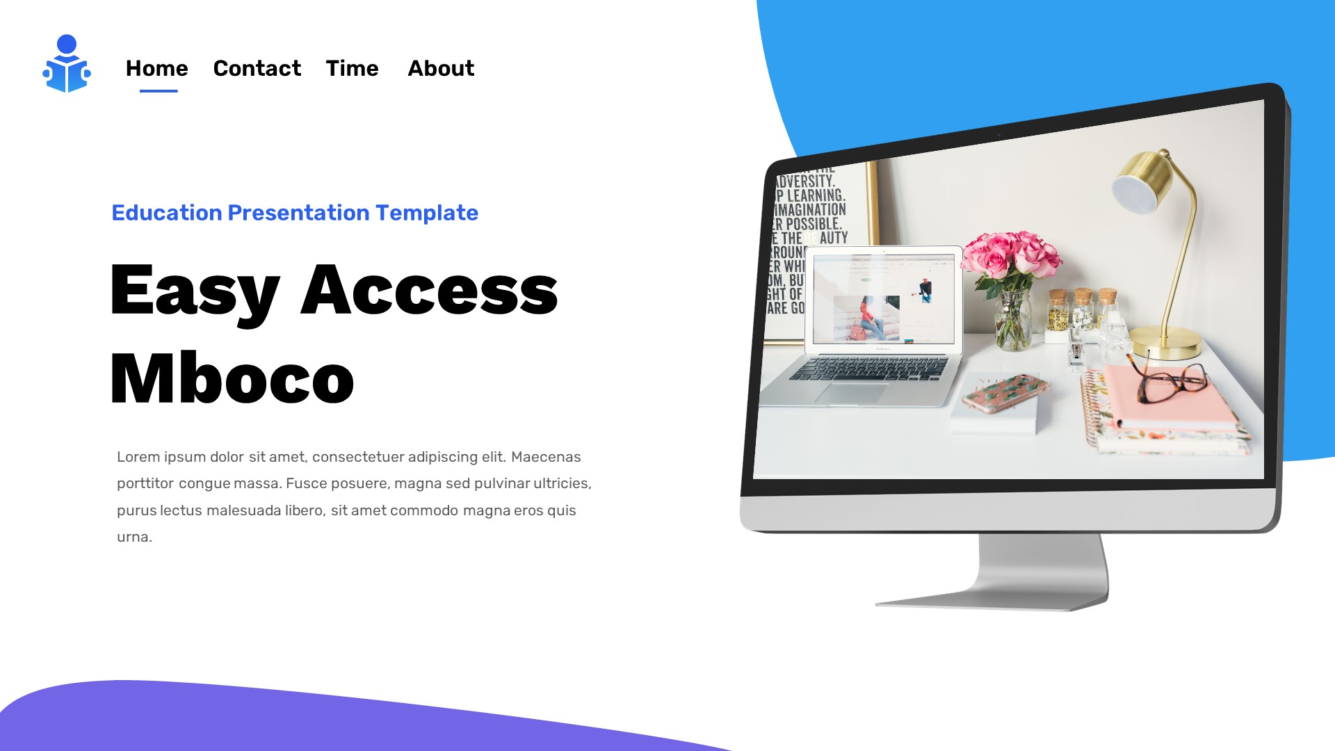 Mboco - Education and Learning Keynote Template, Presentation Templates