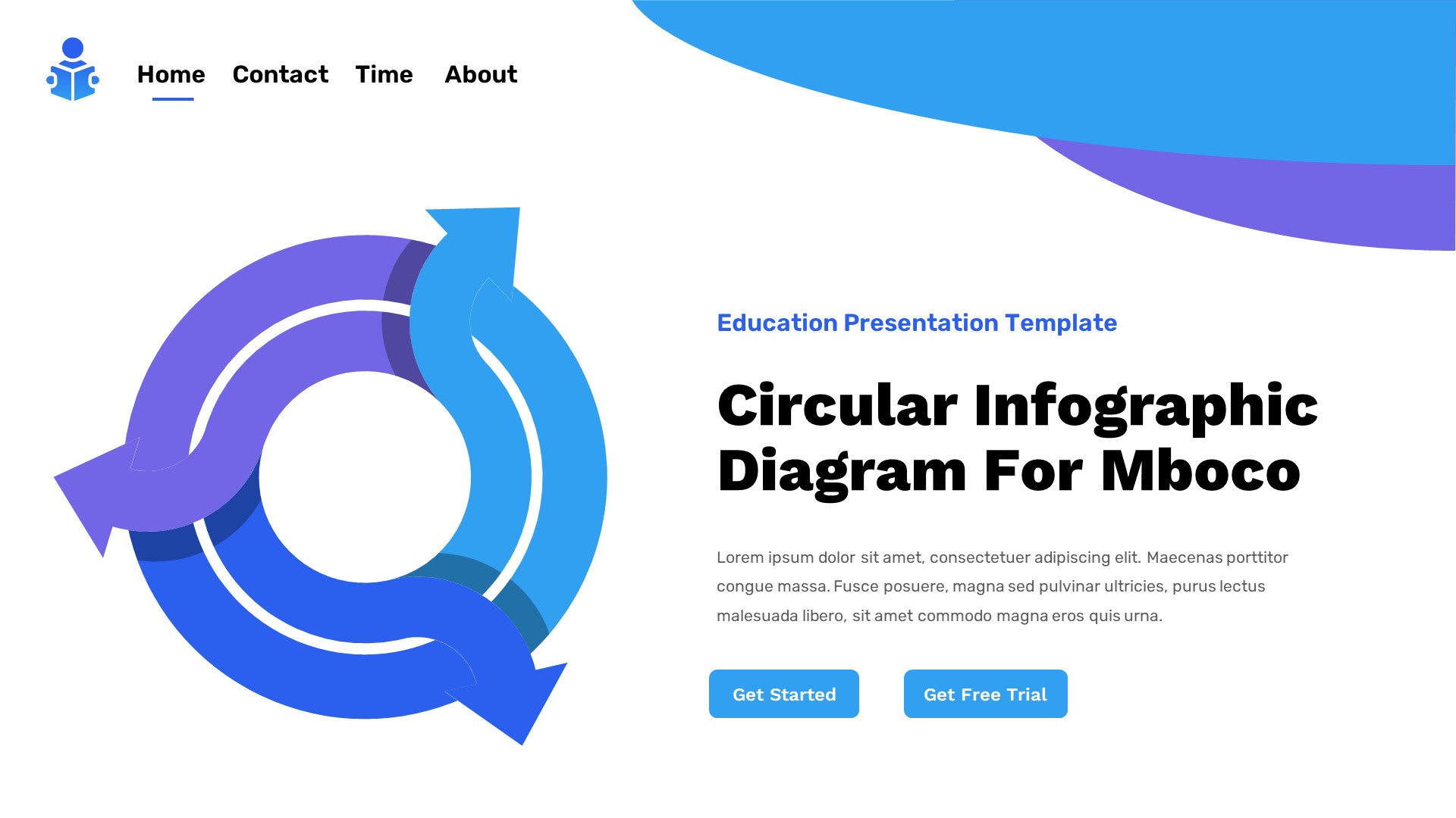 Mboco - Education and Learning Powerpoint Template, Presentation Templates