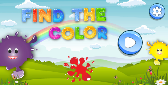 Find The Color Game - Educational Game (HTML5), Construct 3