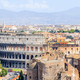 Panoramic view of Rome with the Colosseum - PhotoDune Item for Sale