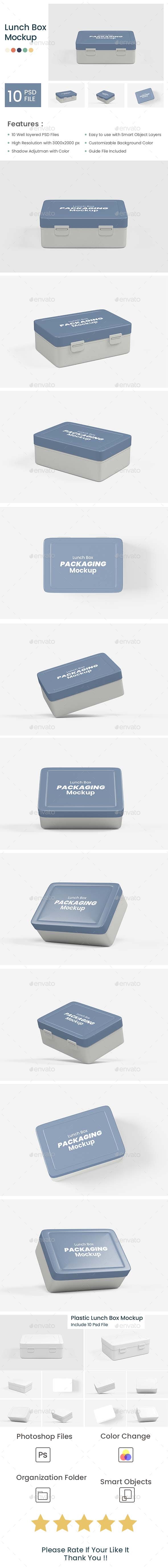 [DOWNLOAD]Lunch Box Mockup