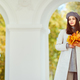 Portrait of a beautiful woman in an autumn park - PhotoDune Item for Sale