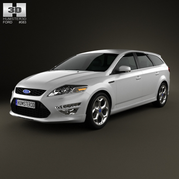 Ford Mondeo Turnier Titanium X Mk4 2012 - 3DOcean Item for Sale