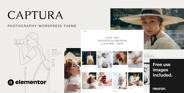 Captura – Photography Portfolio WordPress Theme