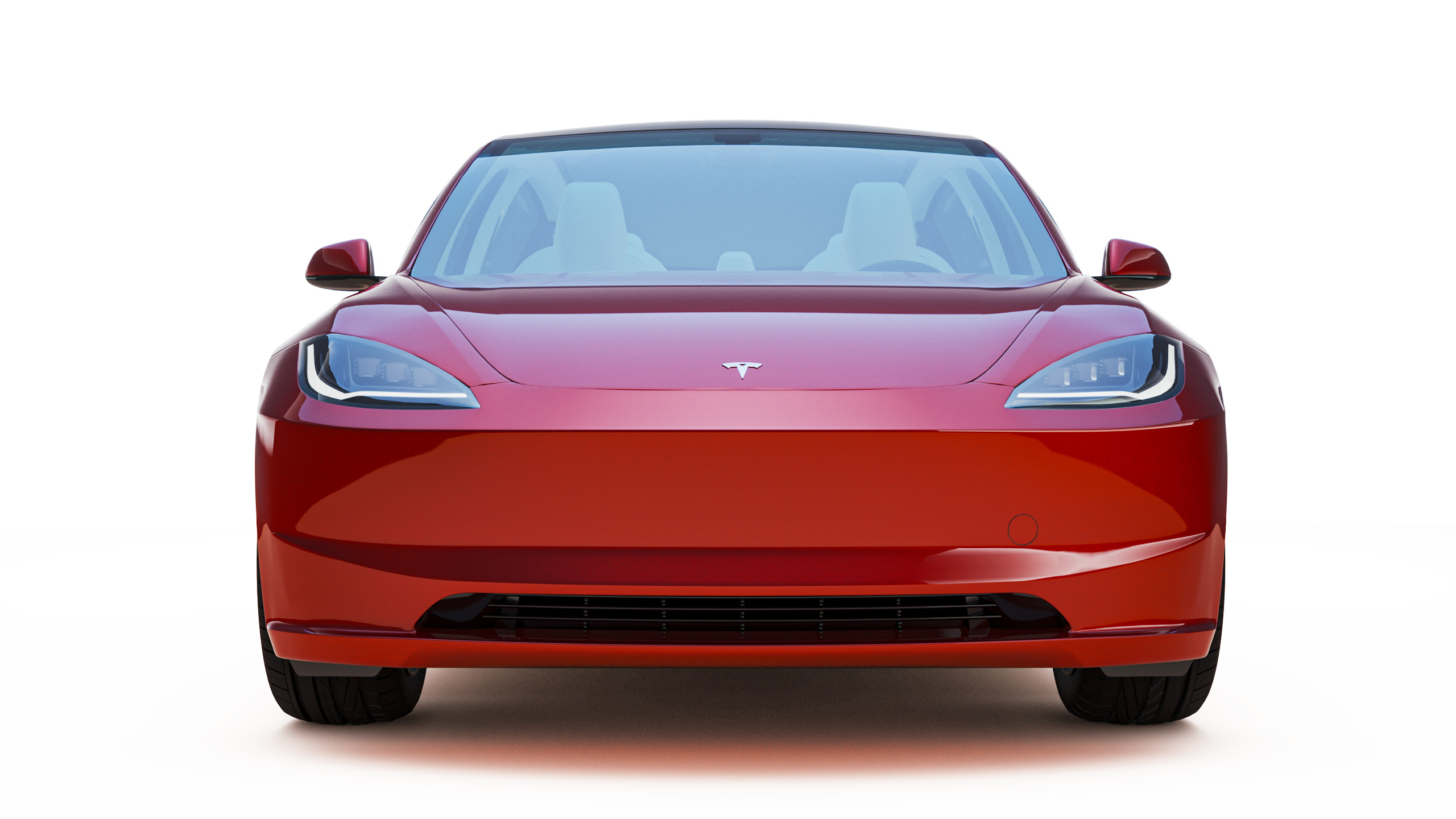 2024 Tesla Model 3 With Interior