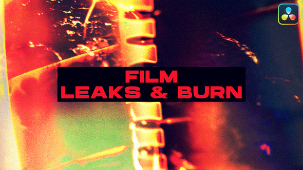Film Leaks & Burn Transitions VOL. 2 | DaVinci Resolve