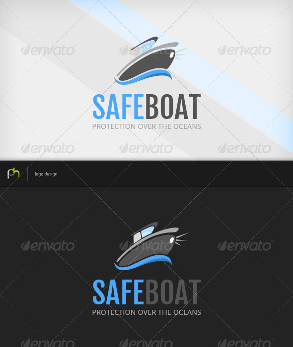 Safeboat Logo - Objects Logo Templates