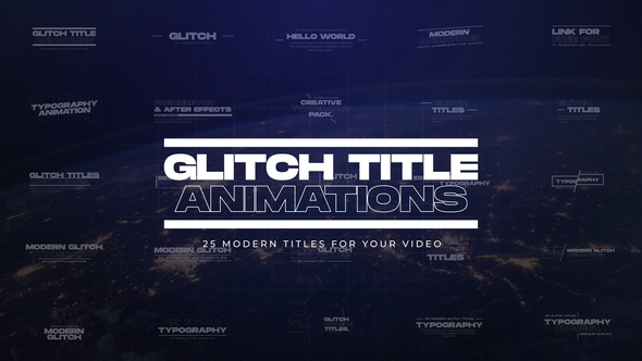 25 Glitch Titles