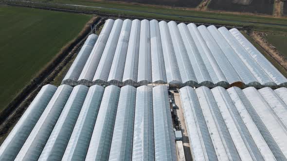 Greenhouses Aerial View alt