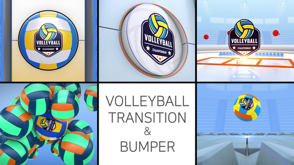 Volleyball Logo Transition & Bumper