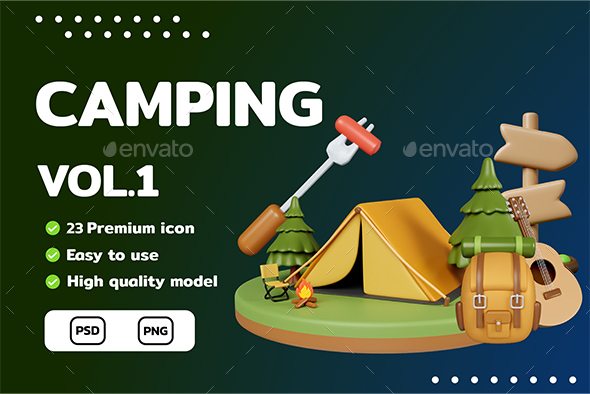 3D Camping vol.1