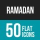 Ramadan Flat Multicolor Icons