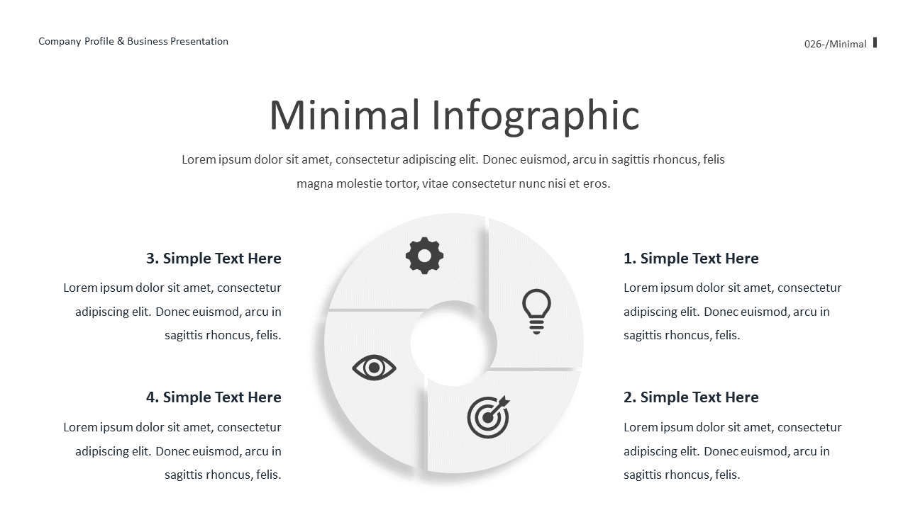 Minimal - Minimalist Business Presentation Template, Presentation Templates