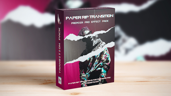 Paper Rip Transitions For Premiere Pro