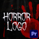 Halloween Horror Logo Reveal - VideoHive Item for Sale