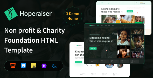 Hoperaiser - Fundraising HTML Temaplate