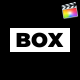 Box Titles | FCPX