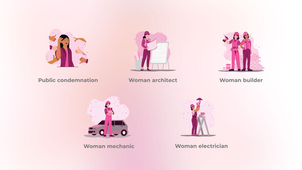 Construction and Mechanics - Flat Female Elements Concept